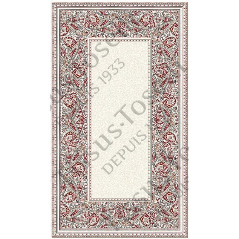 Скатерть Tissus-toselli 145х260 marat cashmir rouge